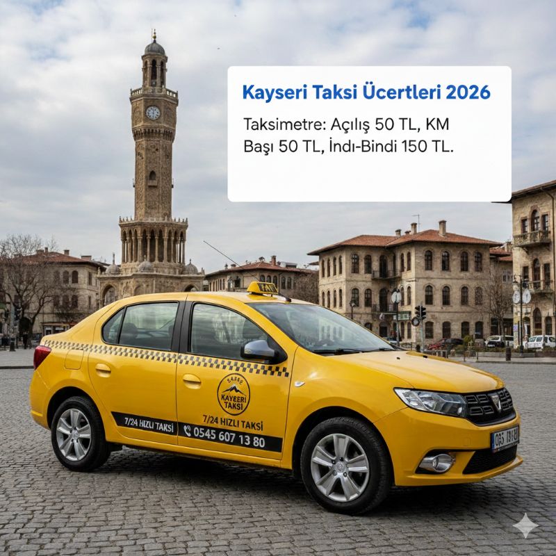 Kayseri Taksi | 7/24 Hızlı Taksi Çağır: 0545 607 13 80