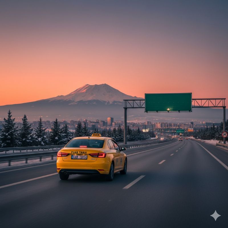 Kayseri Sehirlerarasi Taksi Ücretleri ve Fiyatlari 2025