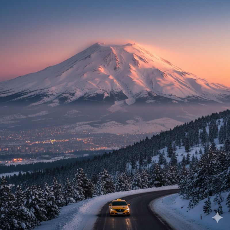 Erciyes Otelleri Taksi Transfer Ücretleri: Kayak Merkezi Konaklama Alanına Sabit Fiyat (2026)