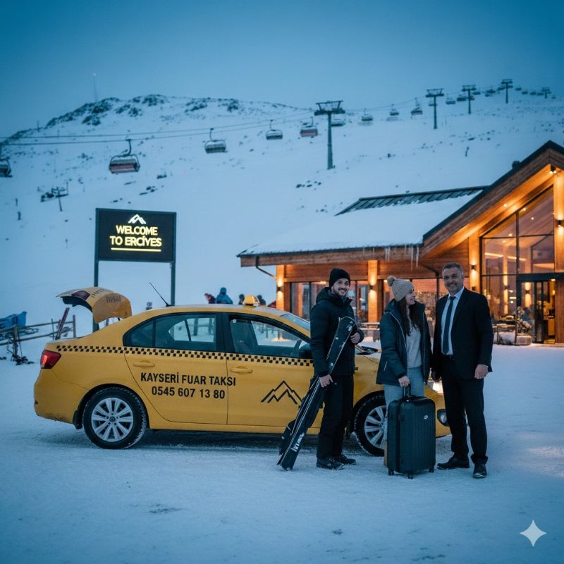 Kayseri Havalimanı Taksi Ücretleri 2025: Şehir Merkezi, Talas ve Erciyes Ne Kadar?