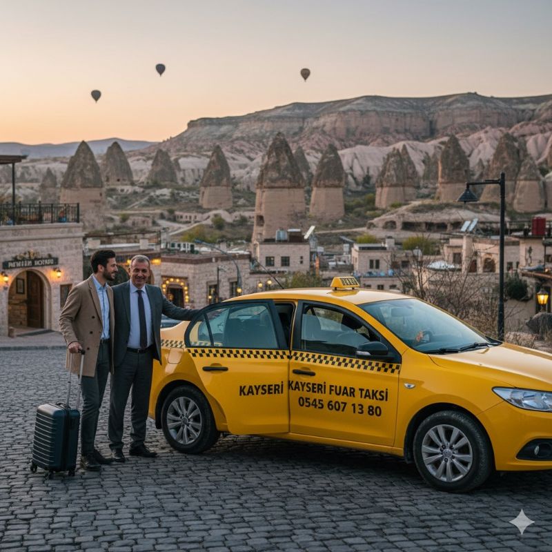 Kayseri'den Kapadokya (Peri Bacaları) Taksi Ücreti 2025 ve Güvenli Transfer Rehberi